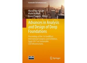 9783319616414 - Sustainable Civil Infrastructures   Advances in Analysis and Design of Deep Foundations Kartoniert (TB)