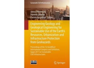 9783319616476 - Sustainable Civil Infrastructures   Engineering Geology and Geological Engineering for Sustainable Use of the Earths Resources Urbanization and Infrastructure Protection from Geohazards Kartoniert (TB)