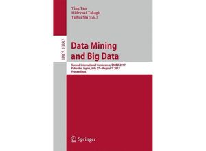 9783319618449 - Data Mining and Big Data Kartoniert (TB)