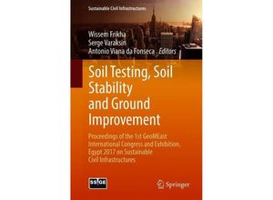 9783319619019 - Sustainable Civil Infrastructures   Soil Testing Soil Stability and Ground Improvement Kartoniert (TB)