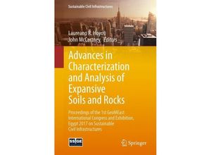 9783319619309 - Sustainable Civil Infrastructures   Advances in Characterization and Analysis of Expansive Soils and Rocks Kartoniert (TB)