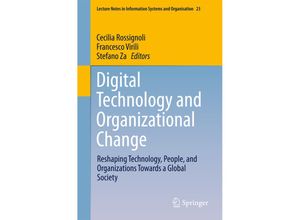 9783319620503 - Digital Technology and Organizational Change Kartoniert (TB)