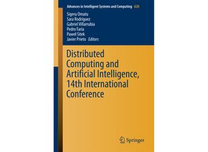 9783319624099 - Distributed Computing and Artificial Intelligence 14th International Conference   Advances in Intelligent Systems and Computing Bd620 Kartoniert (TB)