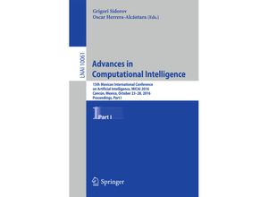 9783319624334 - Advances in Computational Intelligence Kartoniert (TB)