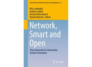 9783319626352 - Network Smart and Open Kartoniert (TB)