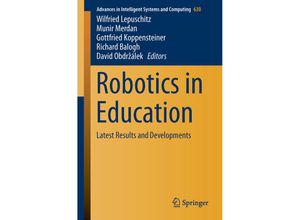 9783319628745 - Robotics in Education Kartoniert (TB)