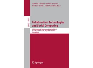 9783319630878 - Collaboration Technologies and Social Computing Kartoniert (TB)