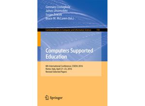 9783319631837 - Computers Supported Education Kartoniert (TB)