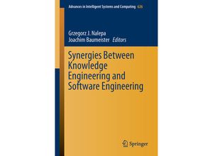 9783319641607 - Synergies Between Knowledge Engineering and Software Engineering Kartoniert (TB)