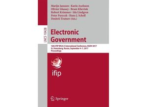 9783319646763 - Electronic Government Kartoniert (TB)