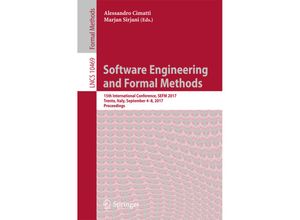 9783319661964 - Software Engineering and Formal Methods Kartoniert (TB)