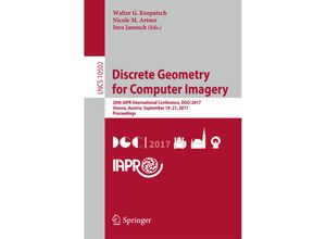 9783319662718 - Discrete Geometry for Computer Imagery Kartoniert (TB)