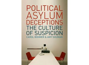 9783319674032 - Political Asylum Deceptions - Carol Bohmer Amy Shuman Kartoniert (TB)