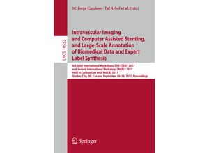 9783319675336 - Intravascular Imaging and Computer Assisted Stenting and Large-Scale Annotation of Biomedical Data and Expert Label Synthesis Kartoniert (TB)