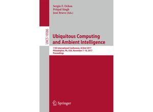 9783319675848 - Ubiquitous Computing and Ambient Intelligence Kartoniert (TB)