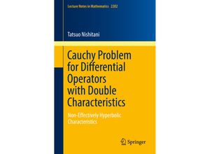 9783319676111 - Cauchy Problem for Differential Operators with Double Characteristics - Tatsuo Nishitani Kartoniert (TB)