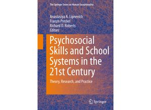 9783319680361 - The Springer Series on Human Exceptionality   Psychosocial Skills and School Systems in the 21st Century Kartoniert (TB)