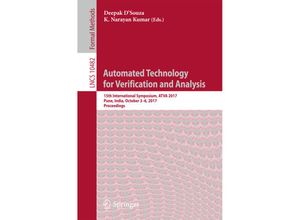 9783319681665 - Automated Technology for Verification and Analysis Kartoniert (TB)