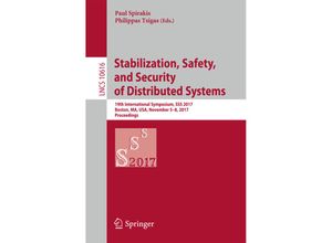 9783319690834 - Stabilization Safety and Security of Distributed Systems Kartoniert (TB)