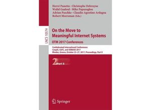 9783319694580 - On the Move to Meaningful Internet Systems OTM 2017 Conferences Kartoniert (TB)