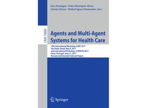 9783319708867 - Agents and Multi-Agent Systems for Health Care Kartoniert (TB)