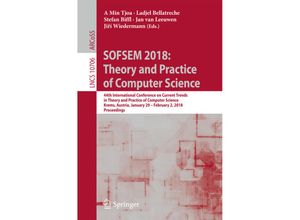 9783319731162 - SOFSEM 2018 Theory and Practice of Computer Science Kartoniert (TB)