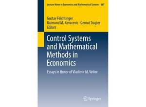 9783319751689 - Control Systems and Mathematical Methods in Economics Kartoniert (TB)