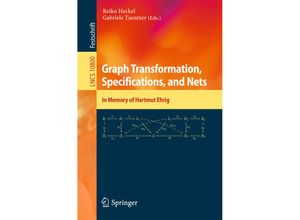 9783319753959 - Graph Transformation Specifications and Nets Kartoniert (TB)