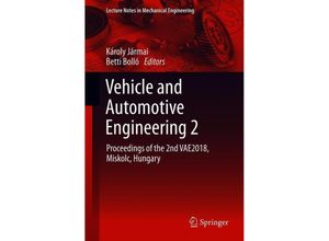 9783319756769 - Lecture Notes in Mechanical Engineering   Vehicle and Automotive Engineering 2 Kartoniert (TB)