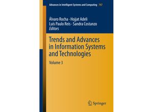 9783319776996 - Trends and Advances in Information Systems and Technologies   Advances in Intelligent Systems and Computing Bd747 Kartoniert (TB)