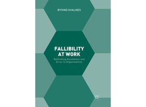 9783319875231 - Fallibility at Work - Øyvind Kvalnes Kartoniert (TB)