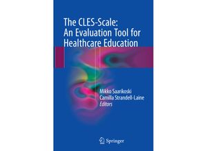 9783319876047 - The CLES-Scale An Evaluation Tool for Healthcare Education Kartoniert (TB)