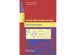 9783319900919 - Social Information Access Kartoniert (TB)