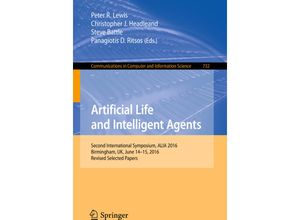 9783319904177 - Artificial Life and Intelligent Agents Kartoniert (TB)