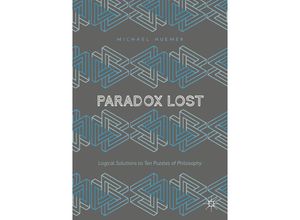 9783319904894 - Paradox Lost - Michael Huemer Kartoniert (TB)