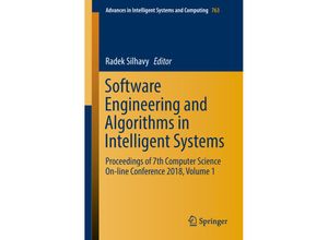 9783319911854 - Software Engineering and Algorithms in Intelligent Systems Kartoniert (TB)