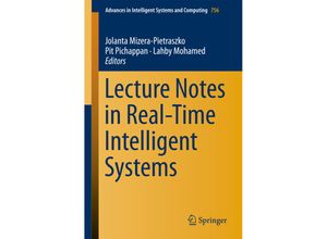 9783319913360 - Lecture Notes in Real-Time Intelligent Systems Kartoniert (TB)