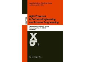 9783319916019 - Agile Processes in Software Engineering and Extreme Programming Kartoniert (TB)