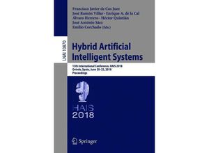 9783319926384 - Hybrid Artificial Intelligent Systems Kartoniert (TB)