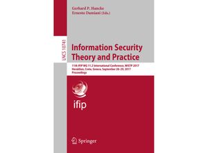 9783319935232 - Information Security Theory and Practice Kartoniert (TB)