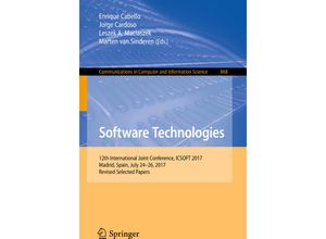 9783319936406 - Software Technologies Kartoniert (TB)