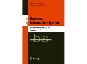 9783319939308 - Business Information Systems Kartoniert (TB)