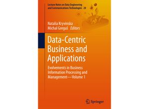 9783319941165 - Data-Centric Business and Applications Kartoniert (TB)