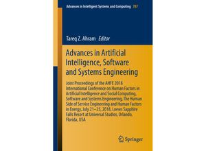 9783319942285 - Advances in Artificial Intelligence Software and Systems Engineering Kartoniert (TB)