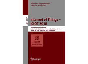 9783319943695 - Internet of Things - ICIOT 2018 Kartoniert (TB)