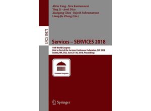 9783319944715 - Services - SERVICES 2018 Kartoniert (TB)