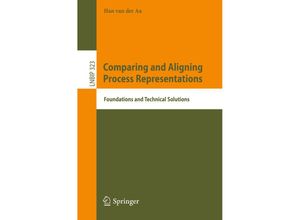 9783319946337 - Comparing and Aligning Process Representations - Han van der Aa Kartoniert (TB)