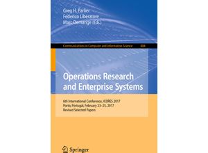 9783319947662 - Operations Research and Enterprise Systems Kartoniert (TB)