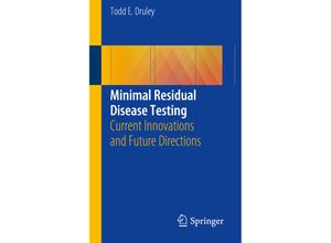 9783319948263 - Minimal Residual Disease Testing Kartoniert (TB)