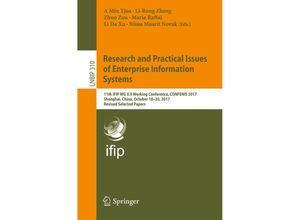 9783319948447 - Research and Practical Issues of Enterprise Information Systems Kartoniert (TB)